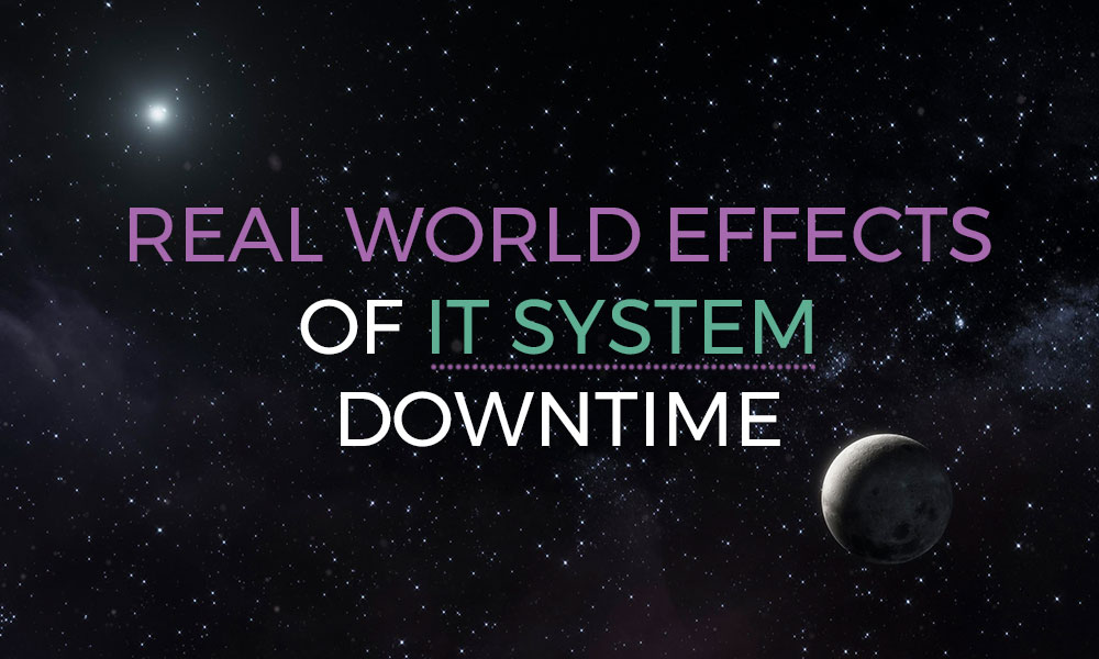 Real world effects of IT system downtime