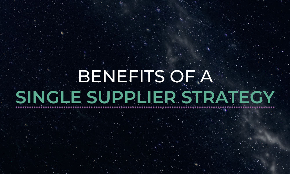 Benefits of a Single Supplier Strategy